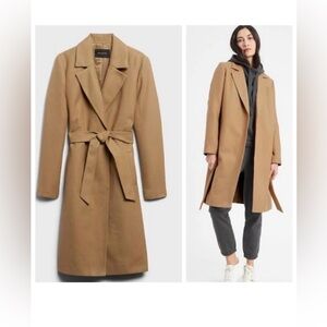 Banana Republic Tan Belted Trench Coat